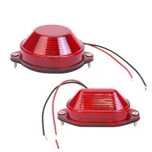DXZ T J F 20LED LED Warning Light 9-24V Wide Voltage Square Round 20LED Strobe Alarm Indicator Red Blue Yellow Green 1.5W
