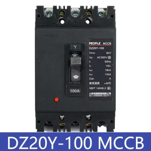 DZ20Y 100 3P 100A MCCB China’s Classic & Cost Effective Circuit Breaker