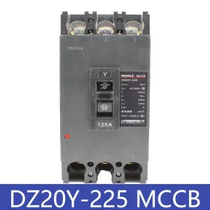 DZ20Y 225 3P Molded Case Circuit Breaker MCCB 160A 200A 225A Industrial Power Distribution