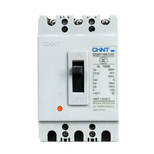 DZ20Y Plastic Shell Circuit Breaker 100A 225A 400A 630A Three-Phase Air Switch Rated Voltage Trip Unit Technology