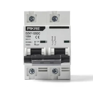 DZ47-125 MCB Disyuntor 2 Pole 2p Double Pole 6/10/16/20/25/32/40/50/63/125 Amp Ac Dc Electrical Mini Miniature Circuit Breakers