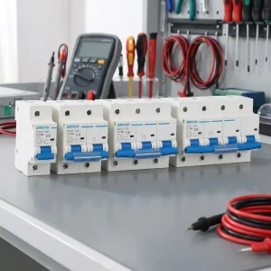 DZ47 125 MCB with Overload and Short Circuit Protection Copper and Polyester Shell Mini Circuit Breaker for Electrical Safety