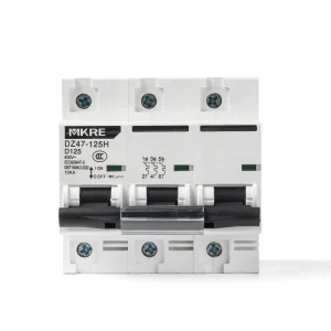 DZ47-125H MCB 16A 20A 25A 32A 40A 50A 63A Disjoncteur 10KA 3pole 3P 3 Pole Mini MCB Breakers AC MCB Miniature Circuit Breakers