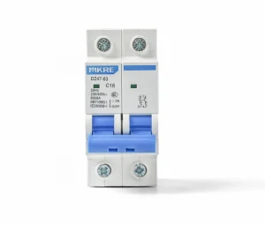 DZ47-63 2 Pole Leakage Circuit Breakers AC 230V 16A 20A 25A 32A RCD RCBO Earth Leakage Miniature Circuit Breakers