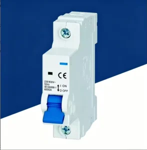 DZ47-63 4.5kA 6kA AC MCB 1-63A 50Hz/60Hz 220V 1 Pole Miniature Circuit Breaker Li Protection