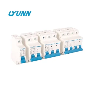 DZ47-63 AC 1P 2P 3P 4P MCB Breakers 20A 25A 32A 40A 50A 63A Miniature Circuit Breakers