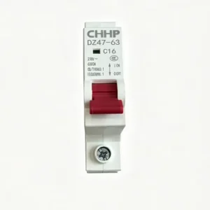 DZ47-63 C16 16A MCB Miniature Circuit Breaker 6kA Breaking Capacity 230V AC Household Air Switch