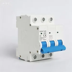DZ47 63 C25 4P 25A Low Voltage Electrical Din Rail Mount Household Miniature Circuit Breaker (MCB) 4Pole 3KA Breaking Capacity