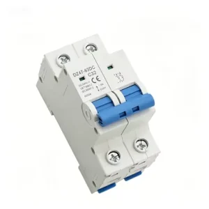 DZ47 63 C25 4P 25A Low Voltage Electrical Din Rail Mount Household Miniature Circuit Breaker (MCB) 4Pole 3KA Breaking Capacity
