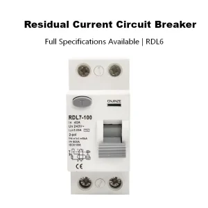 DZ47 63 Dual card Cover Pv DC MCB Modified Electric Switch Miniature Circuit Breaker For Solar Panels