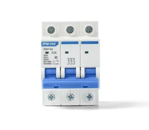DZ47-63 MCB Circuit 3P Circuit Breakers 1P 16A 20A 25A 32A Single Pole 220V Miniature Circuit Breaker
