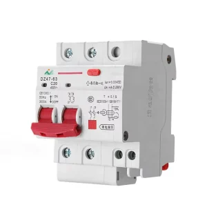 DZ47 63 Miniature Circuit Breaker 230 440V 1P 2P 3P 4P 6KA 6 63A AC RCBO MCB for Overload and Short Circuit Protection