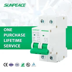 DZ47 63 Miniature Circuit Breakers MCB Switch 3A 4A 6A 10A 16A 20A 3Pole 3KA 6KA 230V 400V DC 4.5KA Breaking 3P 3Pole 6KA