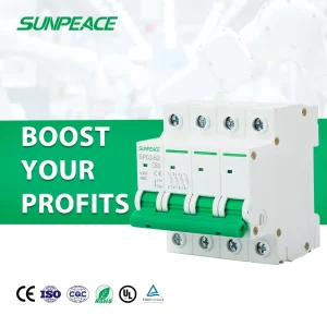 DZ47 63 Solar DC MCB 4.5kA 6kA 1A 2A 3A 4A 6A 10A 16A 20A 32A 40A 50A 63A 1P 2P 3P 4P DZ47 Mini Miniature Circuit Breakers