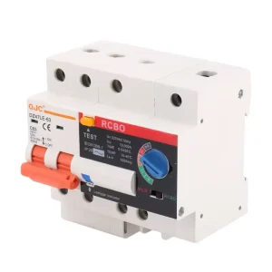 DZ47LE 63 2P MCB RCBO Earth Leakage Circuit Breakers 10A 20A 32A 40A 50A 63A Residual Current Circuit Breakers RCBO