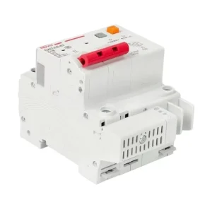 DZ47LE-63 3P C Curve RCBO 32-63A 400V AC 6kA Breaking Capacity DIN Rail Earth Leakage Circuit Breaker