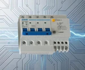 DZ47LE 63 4P 32A RCBO 4.5kA 400V AC Residual Current Circuit Breaker with Overcurrent Protection
