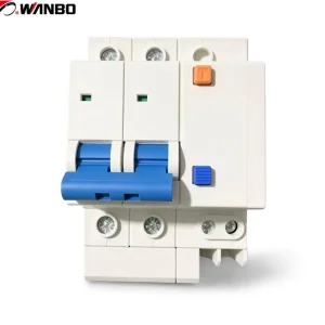 DZ47LE-63 63A 30mA 2P RCBO Residual Current Circuit Breaker Overload Short Circuit Leakage Protection