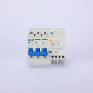 DZ47LE-63 RCBO MCCB/RCCB Leakage Protection Circuit Breaker 1P+N 30mA 6A-63A Mini Copper Li 6kA Breaking Capacity Rail Mounting