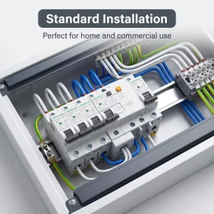 Miniature Circuit Breaker DZ47 63 MCB C Type Household Electrical Distribution Protection Switch