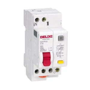 DZ47PLE 1P+N RCCB RCBO RCD 6A 10A 16A 25A 32A 40A 30mA 50mA 100mA 300mA Residual Current Circuit Breaker