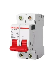 DZ47S Series Miniature Circuit Breaker 6KA 2P 1-63A Rail Installation C-type