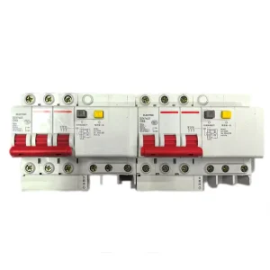 DZ47sLE C16 3P 400V RCBO 6kA Breaking Capacity Residual Current Circuit Breaker Earth Leakage Overload Short Circuit Copper PA66