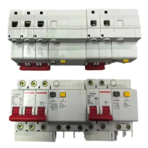 DZ47sLE C63 2P C32 400V RCBO Copper PA66 6kA BCD Curve C 50Hz Residual Current Circuit Breaker Earth Leakage Protection