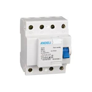DZL3 40A 240VAC Residual Current Circuit Breaker 30mA 2P Electric Leakage Protection RCCB RCBO Made of Copper