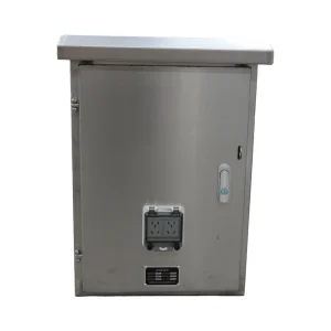 DZMCT Customization Outdoor Waterproof High quality Stainless Steel All Types Servicing Panels Socket Box Current Can Customized