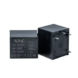 Delay Timer Magnetic Hold Web Controlled High Power Sealed Subminiature Electromagnetic Relay T73 General Purpose Black