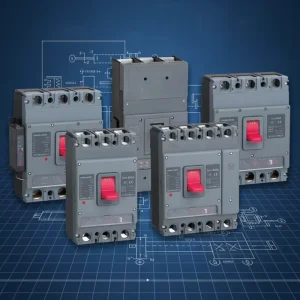Delixi CDM6ei Series Molded Case Circuit Breaker MCCB 125A 3/4P 10kA Breaking Capacity 400V