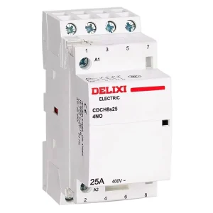 Delixi CE CCC Household AC Contactor CDCH8S Modular 16A 20A 25A 40A 63A 2P 4P AC24V AC220 240V