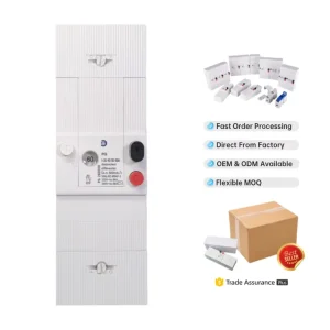 Differentiel Disjoncteur Bipolaire 1P+N 5~15A 10~30A 15~45A 30~60A Branch Circuit Breaker Adjustable Earth Leakage Mccb