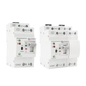 Din Rail 2P 4P ATS Millisecond Level 220V Dual Power Automatic Transfer Switch Electrical Selector Switches Uninterrupted Power