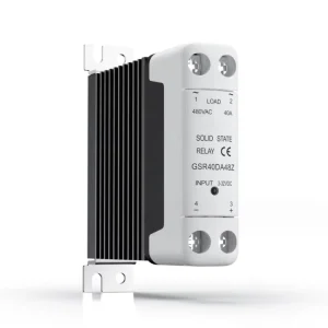 Din Rail Solid State Relay 15A 25A 40A 60A SSR 40DA 24VDC Protective Sealed Miniature with Heat Sink