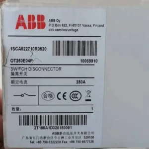 Disconnect Switch OT250E04P