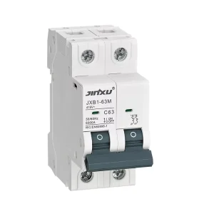 Disjoncteur 1P 1A 6A 6kA B Type Industrial Plastic Miniature Circuit Breaker