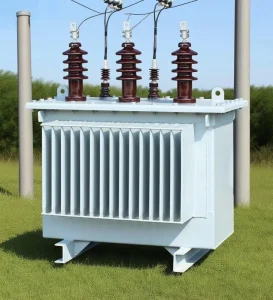 Distribution Power Transformer 3 Phase 5kVA-63kVA 10KV to 400V Step Down Oil Immersed Copper Coils
