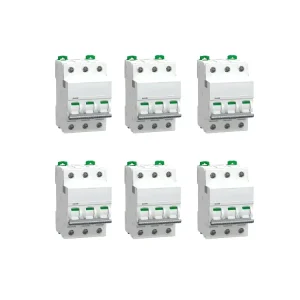 Distribution Protection Breaker A9 Pro IC65N D Curve 3P A91ND316 A91ND313 A91ND310 Miniature Circuit Breakers