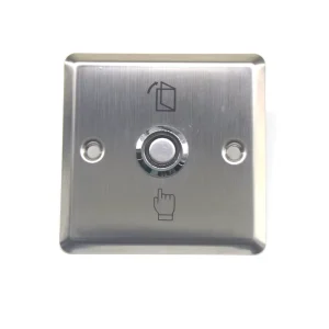 Door Exit Push Button Release Switch Opener NO COM NC LED Light for Door Access Control System Entry Open Touch