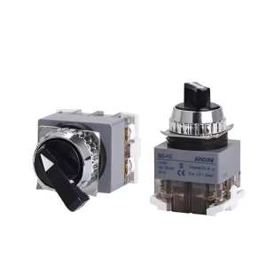 Dot Illuminated Selector Switch B30 41L B25 41S B30 51S B30 51L Two-Position and Three-Position Rotary Selector Knob