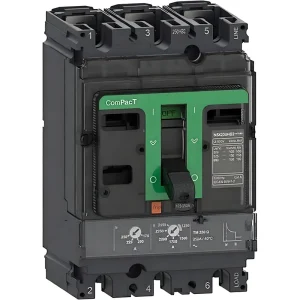 Double Break NSX MCCB 150kA 200kA ZSI Cascading Breaker 3P 4P 400A 630A for Oil Gas Petrochemical Plant