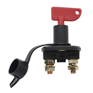 Double Copper Post Two-Port Four-Port Knob-Type Power Main Switch Leakage-Proof Car Battery Power Disconnection Isolation Switch