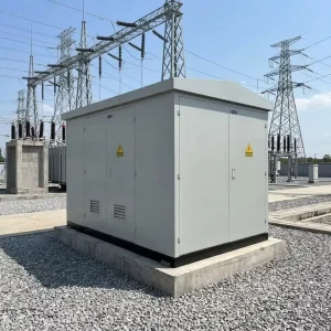Dry Type Three Phase High Low Voltage Transformer 1250 2500kVA for Solar Use Energy Storage Compact Substation