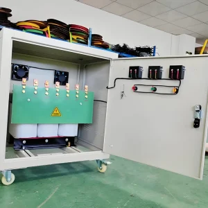 Dry Type Three phase Distribution Transformer 50Hz 100% Copper ONAN With Test Reports