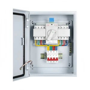 Dual Cut Complete Set Indoor Distribution Cabinet Electrical Box with Dual Power Supply Engineering Foundation Control Equipment