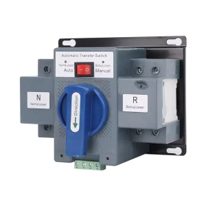 Dual Power 110V Automatic Transfer Switch CB Grade Mini Type 50/60HZ 2P 3P 4P 63A ATS CCC CE Certified 20kA Industrial Solar PV