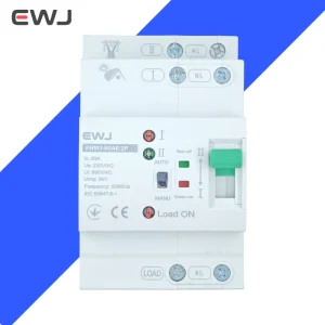 Dual Power ATS Transfer Switch 4Poles 63A EWJ 63A 50KA Breaking 380V Three Phase Industrial CB Genset Generator