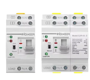 Dual Power ATS Transfer Switch Small Automatic Switch 63A PADQ3 63 4P for Genset Generator Part 4 Poles 63 AC 380V